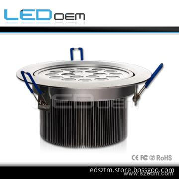 Factory Direct Sale 18W Good Aluminium LED Down Light